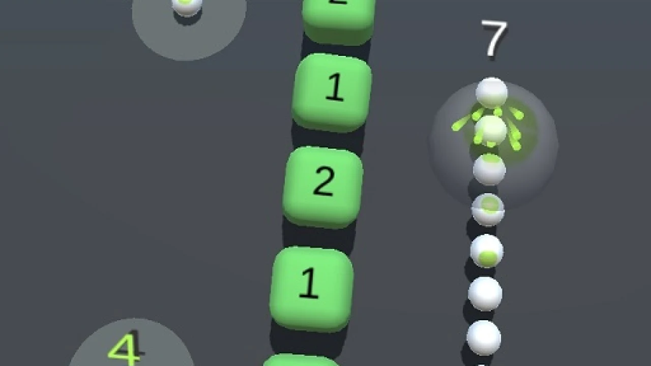 3D Twist on Classic 2048 Snake Block image