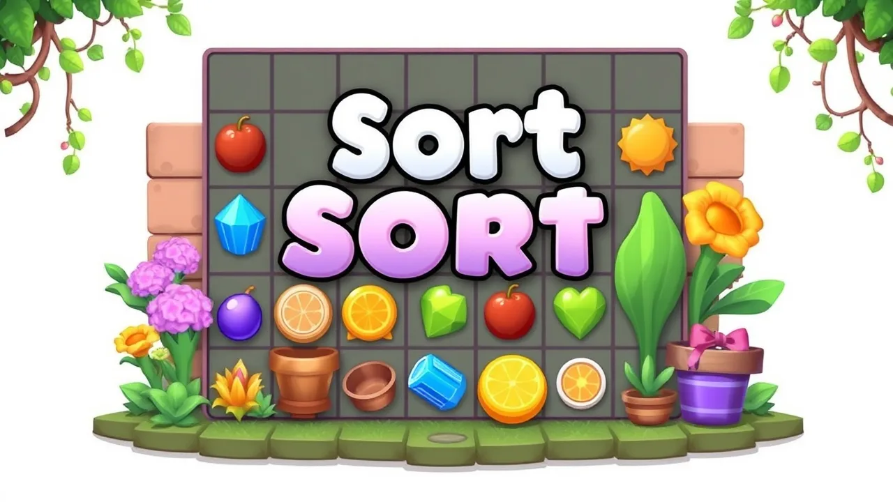 Challenge Your Brain with the Sorting Fun of Sort Games Challenge image