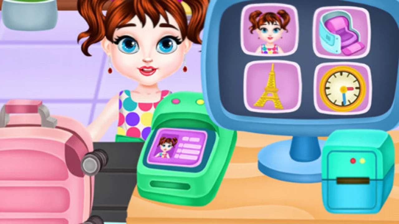 Baby Airport Travel: Cute Puzzle Fun for Kids image