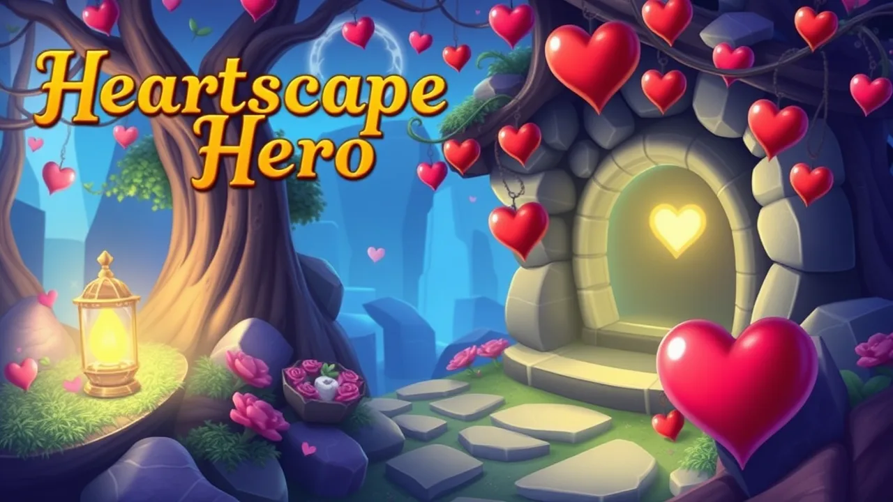 Unlock Heart's Desire with Heartscape Hero Puzzle Adventure image