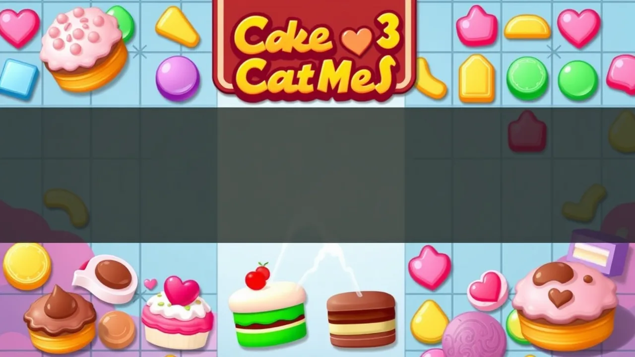 Match and Munch Your Way to Victory in Cake Match3 image