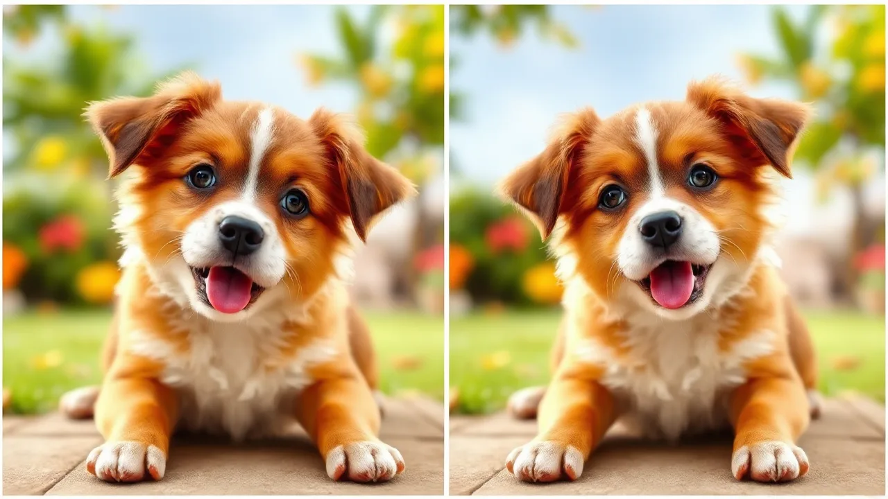 Spot the Difference Fun with Dogs image
