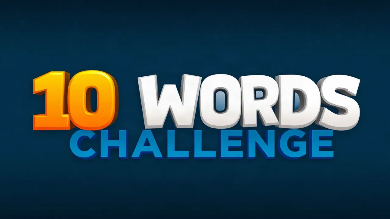 Challenge Your Vocabulary with 10 Words Challenge image