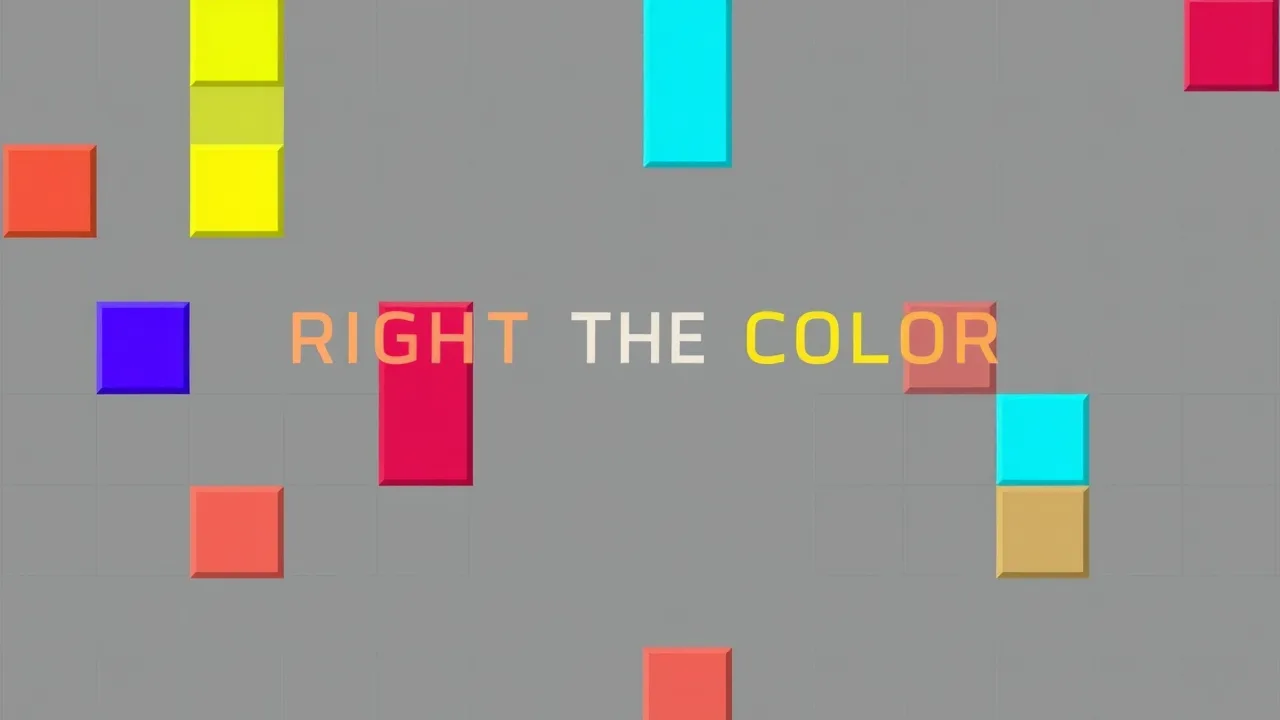 Right the Color: Puzzle Color Blocks image
