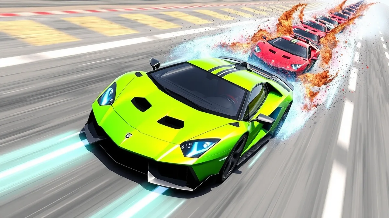 Smash Supercars in Car Smash Racing image