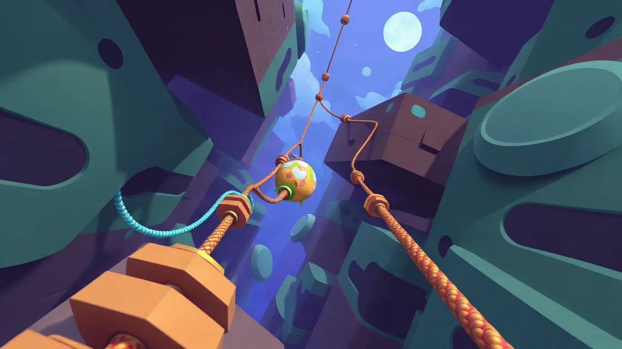 Escape the Puzzle in Rope Puzzle Rescue image