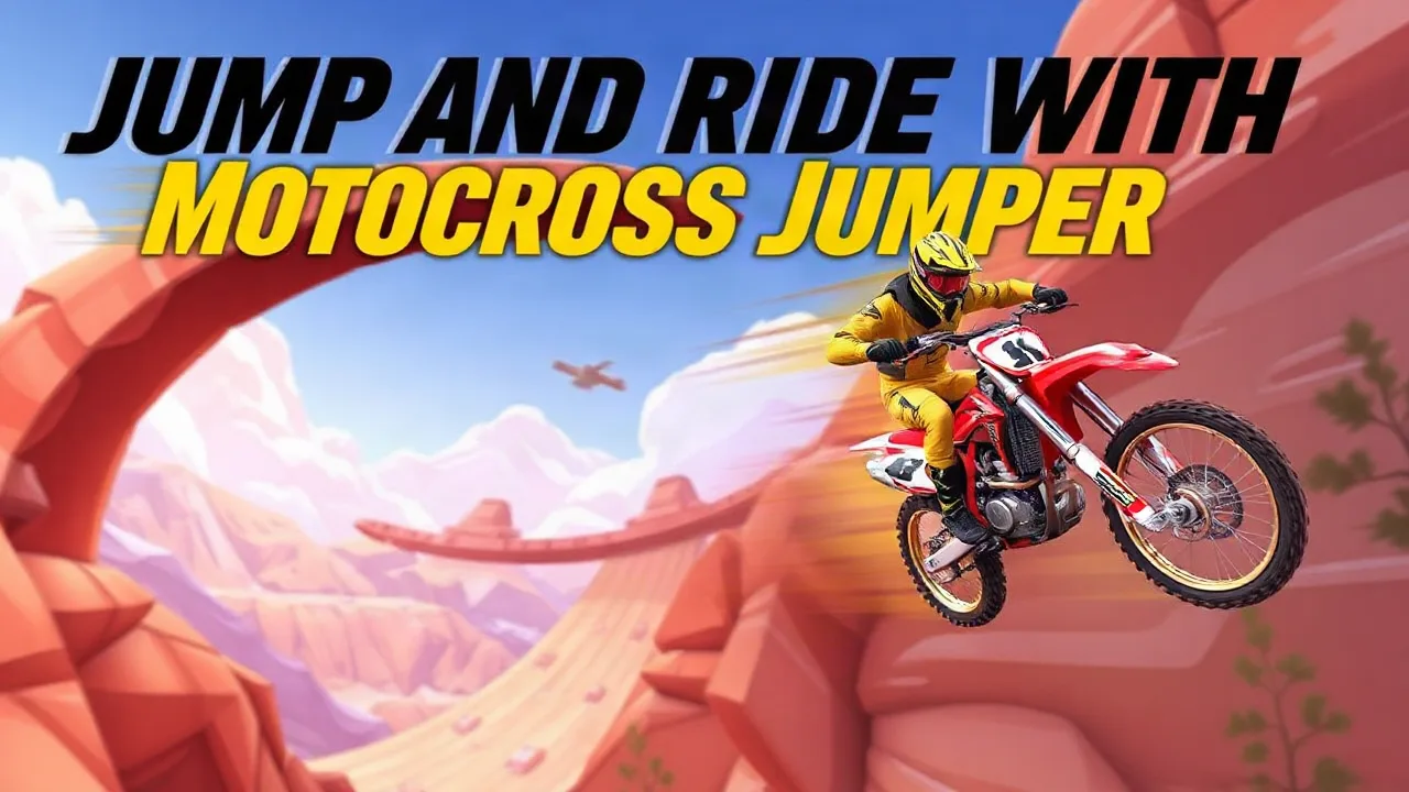 Jump and Ride with Motocross Jumper Speed image