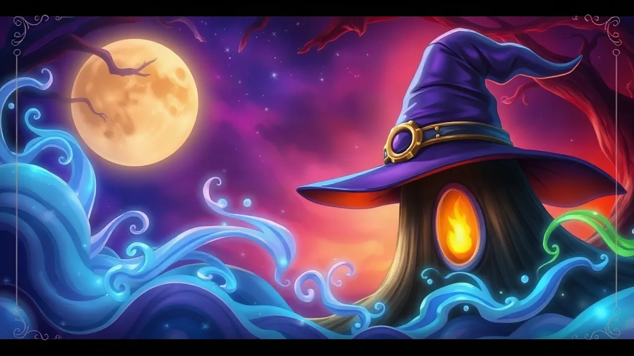 Logic Meets Magic: Witchs hats Puzzle image