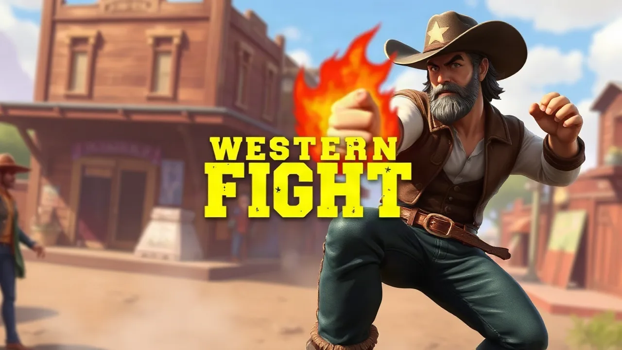 Western Fight: Action-Packed Street Fighter image
