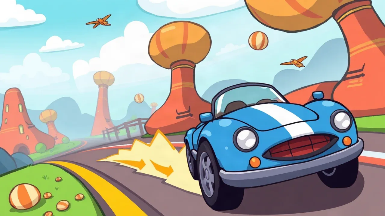 Car.io: Fun 2D Driving Challenge image