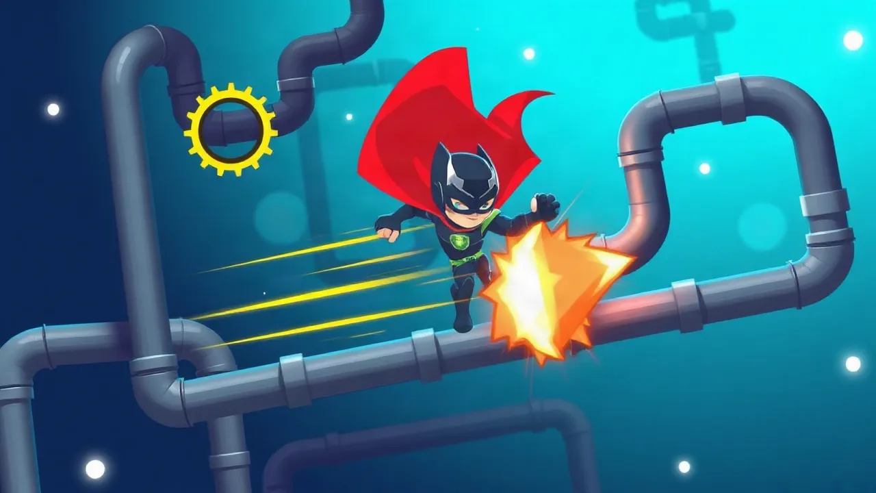 Hero Pipe Puzzle Challenge image