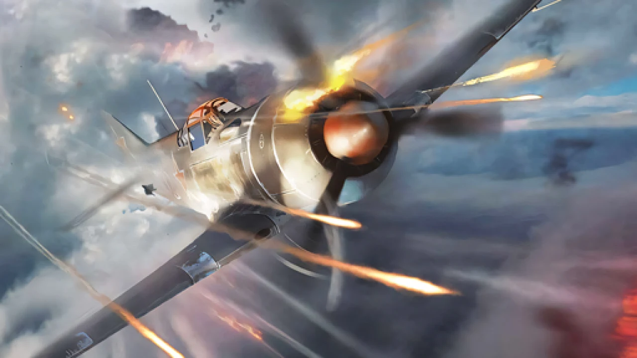 Surviving as Tail Gun Charlie in Intense Airplane Battles image