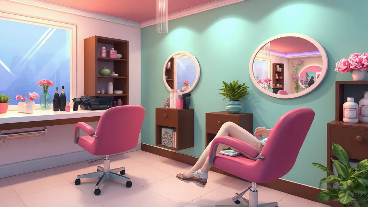 Relax in ASMR Makeover Beauty Salon Chaos image
