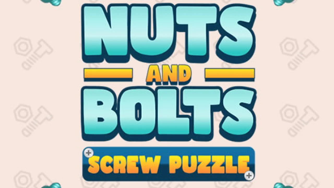 Nuts and Bolts: Screw Puzzle - Logical Fun for Kids image
