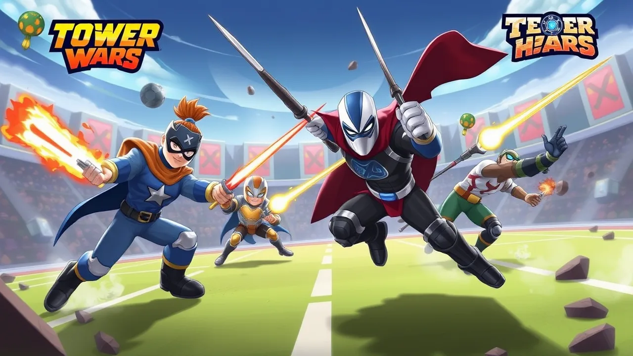 Typing to Victory: Tower Hero Wars Android Games image