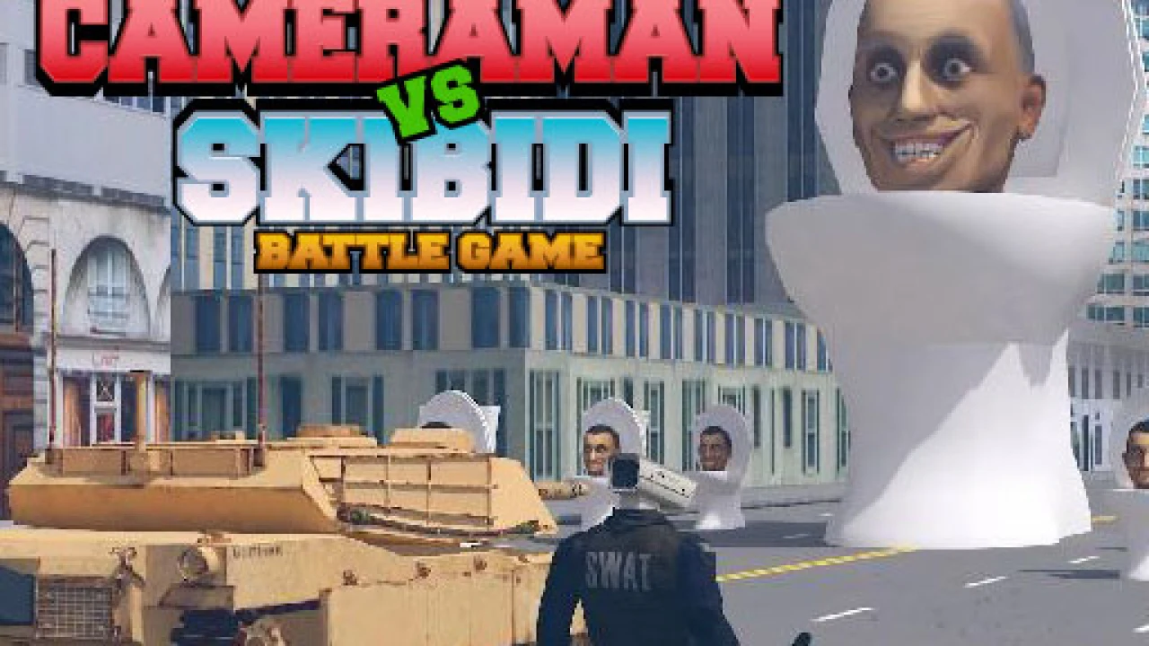 Win Big with Cameraman vs Skibidi Battle Game image