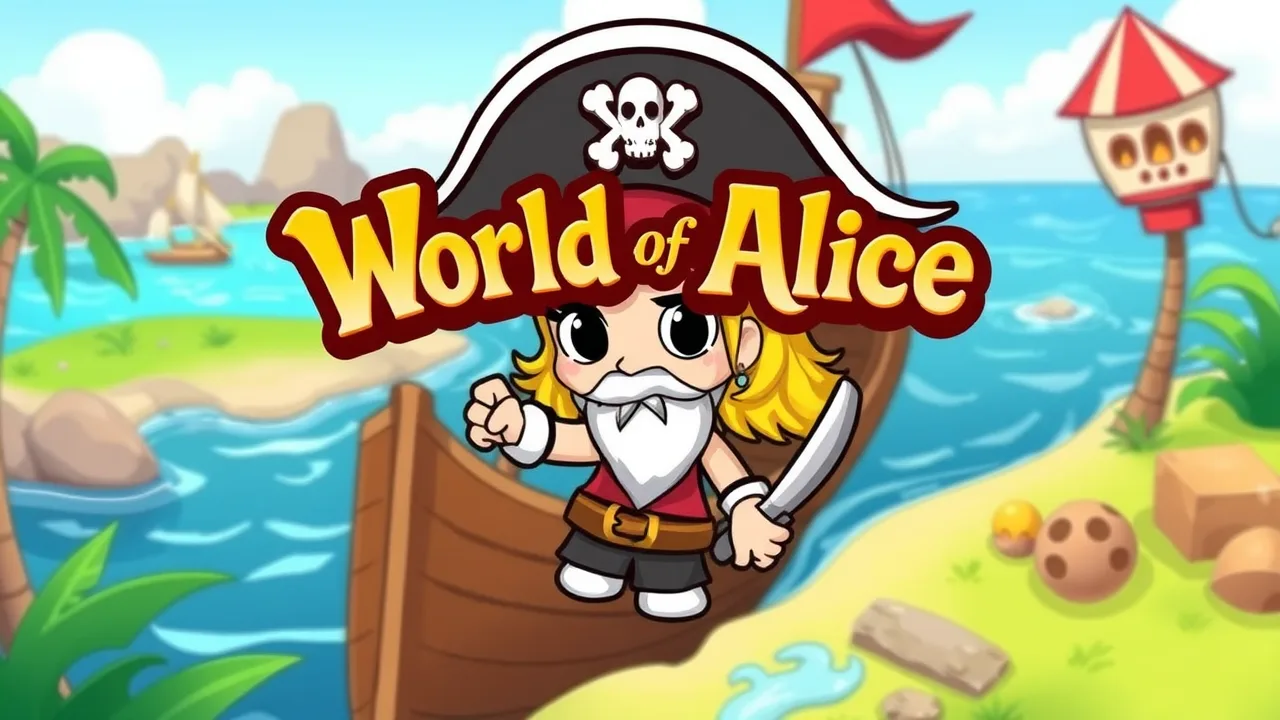 Discover the Fun in Pirate Treasure World of Alice image