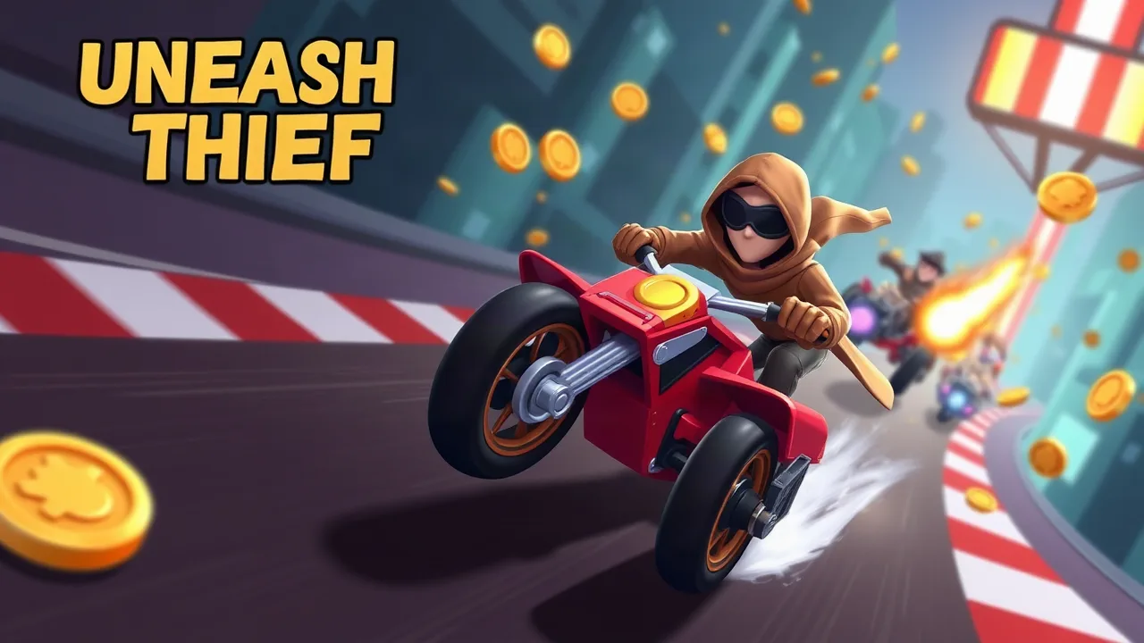 Unleash the Thief: Coin Thief 3D Race image