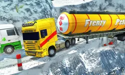 Extreme Winter Oil Tanker Truck Drive