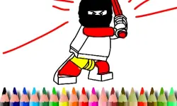 BTS Lego Coloring Book