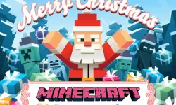 MineCraft Christmas Jigsaw  Puzzle