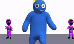 Friends Rainbow Survival Race background