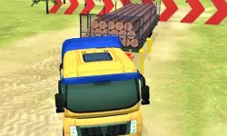 Modern OffRoad Uphill Truck Driving