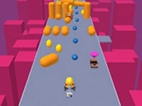 Cannon Surfer - Obstacle Shooting Game