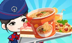 Food Truck Chef Cooking background