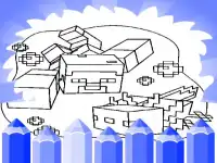 Axolotl Minecraft Coloring Pages