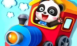 Baby Panda Train Driver
