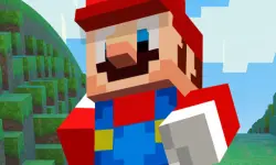 Super Mario MineCraft Runner