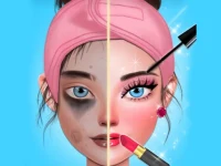 Skincare Makeover Makeup Game background