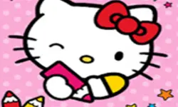 Color Paint By Number With Hello Kitty