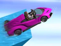 Water Surfer Car Stunt
