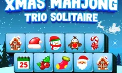 Xmas Mahjong Trio Solitaire