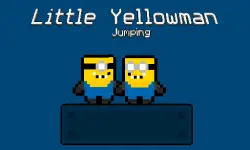 Little Yellowmen Jumping background