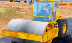 Highway Road Construction Game background