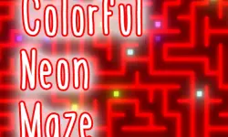 Colorful Neon Maze