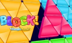 Block Triangle Puzzle background