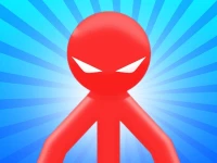 Red Stickman vs Monster School