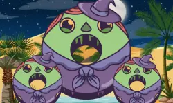 Circle Zombie background