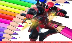 Coloring Book for Deadpool