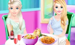 Sisters Delicious Lunch background