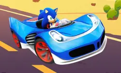 Sonic Racing Jigsaw background