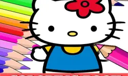 Coloring Book for Hello Kitty
