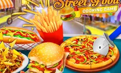 Street Food Stand Cooking Game for Girls