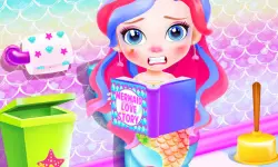 Baby Mermaid Caring Games