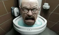 Funny Skibidi Toilet Face