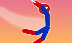 Super Hero Flip: Spider Stickman Hook